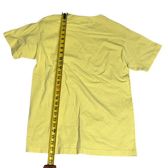 Santa Cruz Skateboards Yellow Chest Logo Short Sleeve Tee - Picture 2 of 4